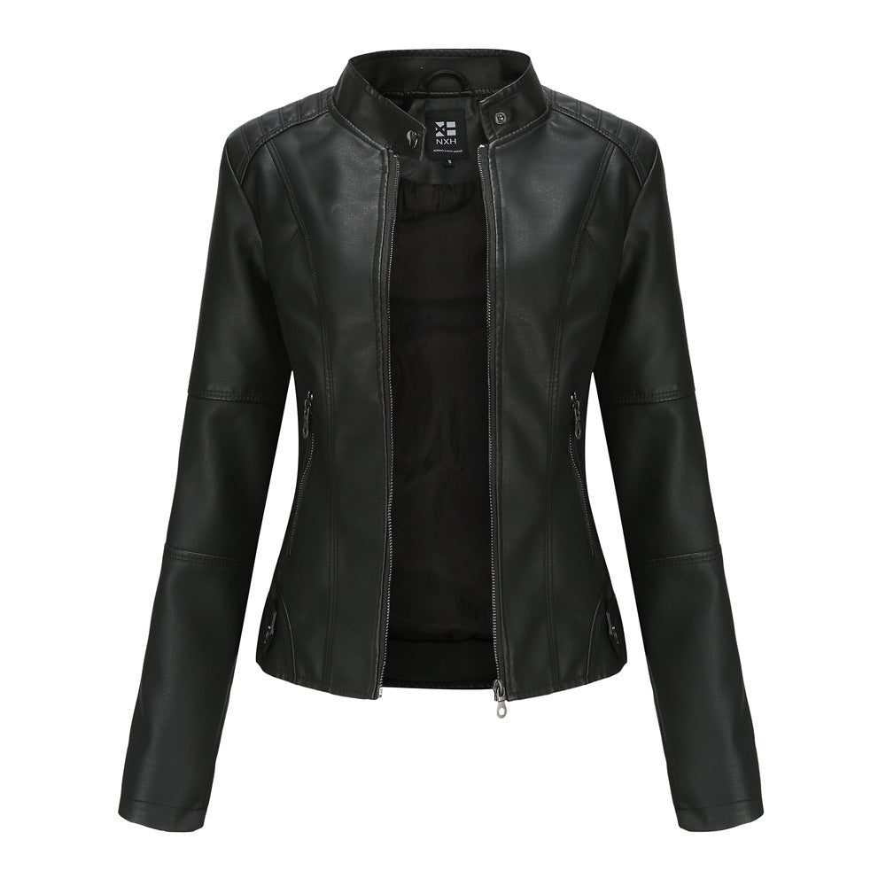 Vestes En Cuir Européen Et Américain pour Femmes