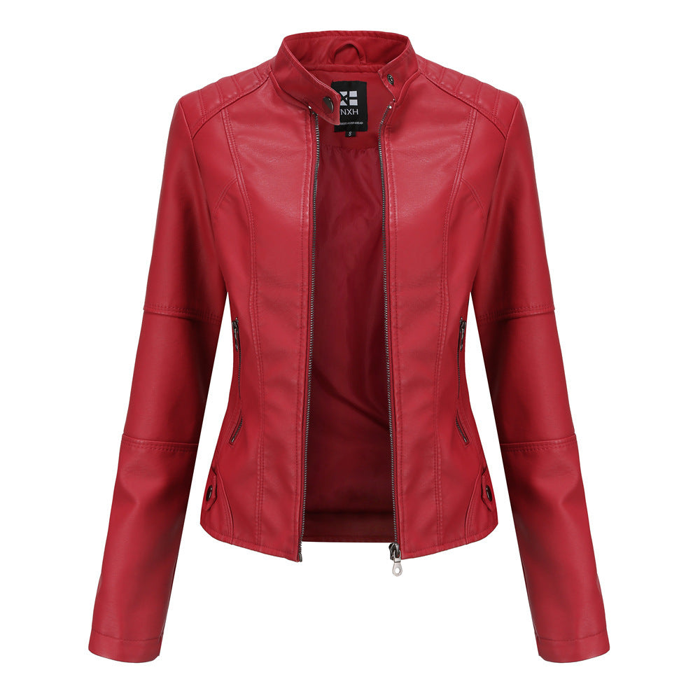 Vestes En Cuir Européen Et Américain pour Femmes