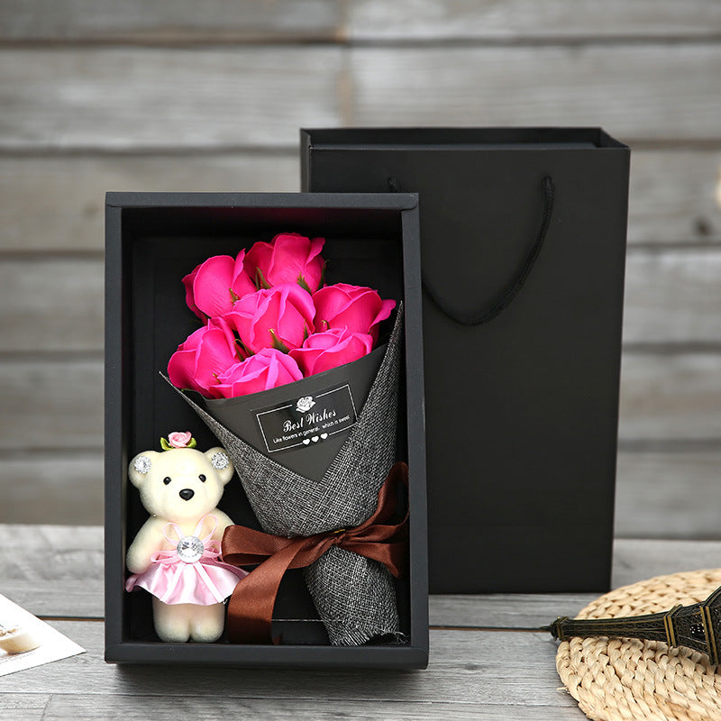Boite Saint Valentin "Fleur de Savon"