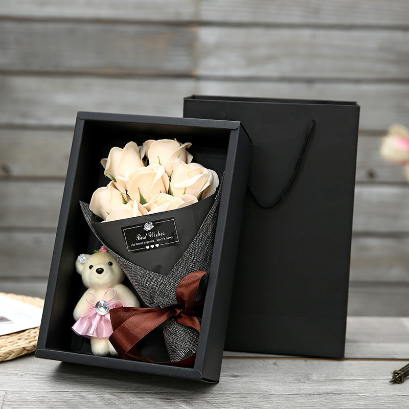 Boite Saint Valentin "Fleur de Savon"