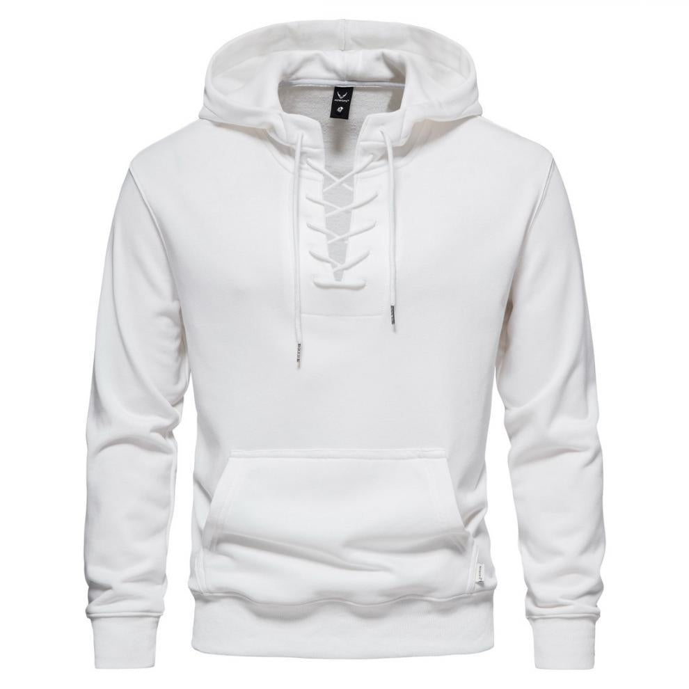 Sweatshirt à lacets pour homme