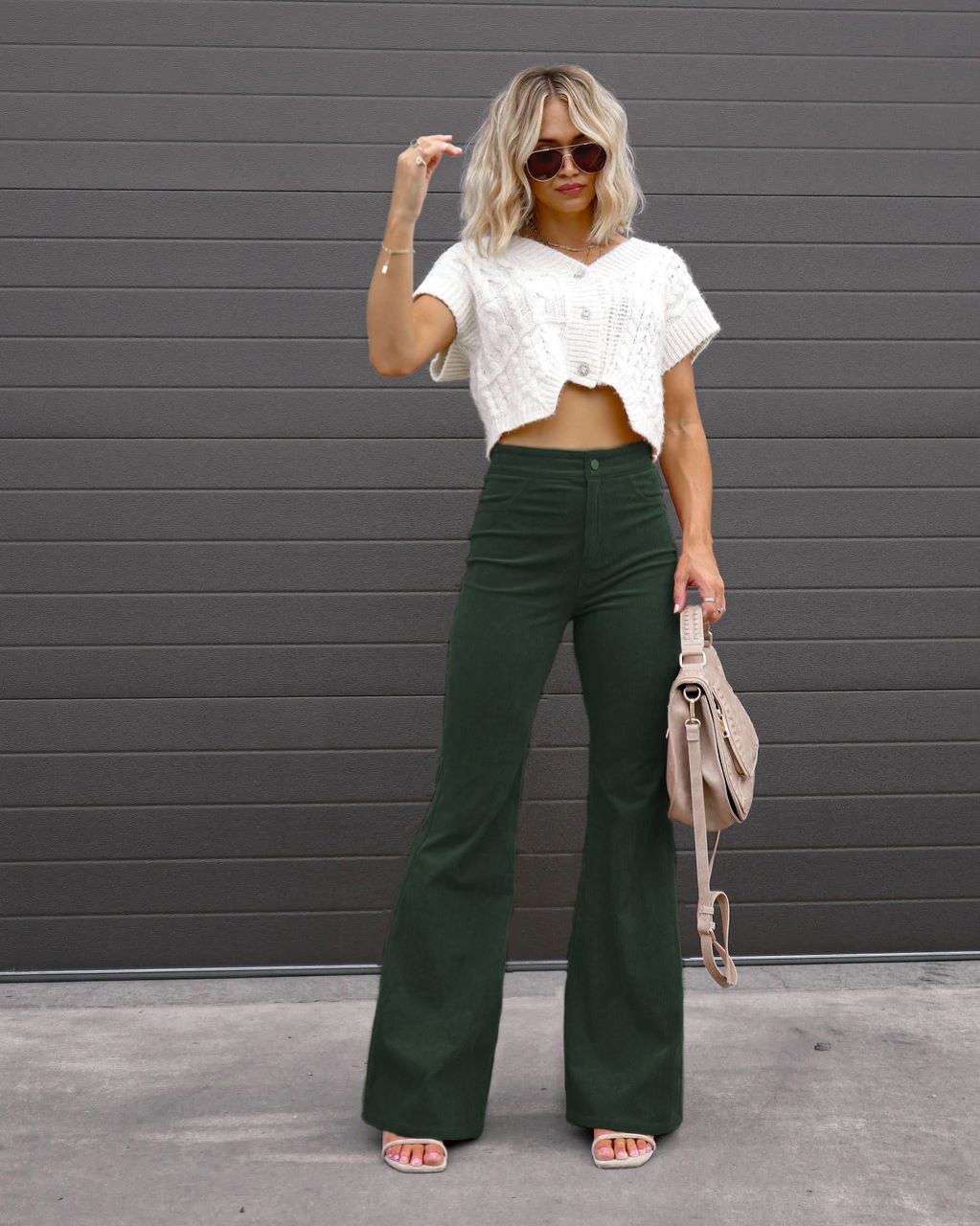 Pantalon Femme Tendance – Coupe Chic et Élégante