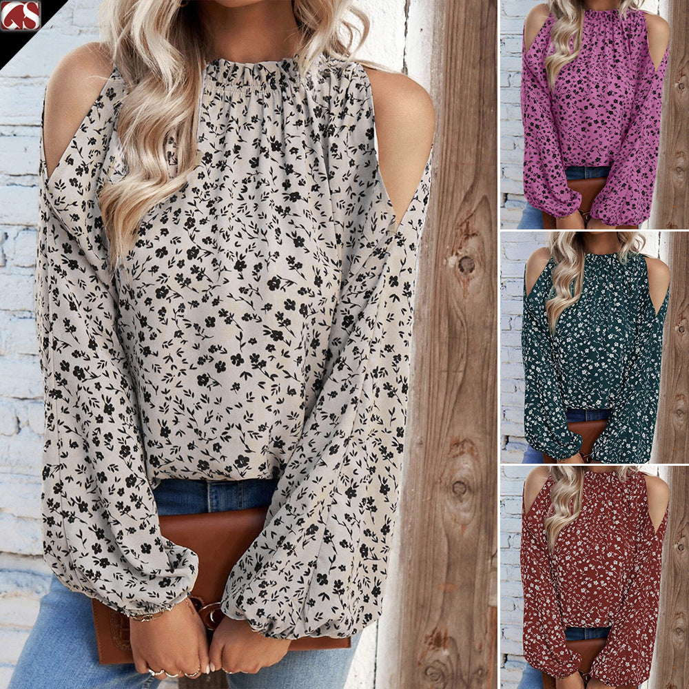 Chemise imprimée Floral à manches longues