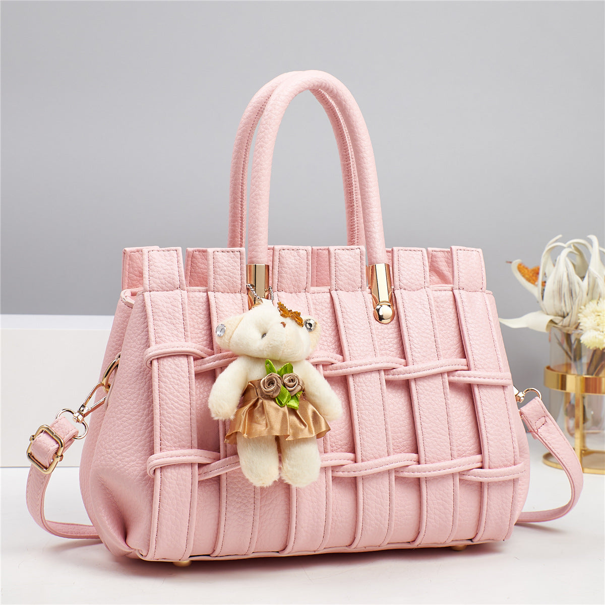 Sac tressé élégant pour femme – Confort, style et protection au quotidien