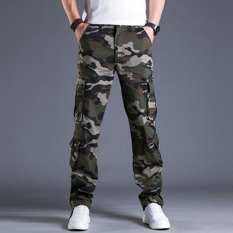 Pantalon camouflage extérieur droit