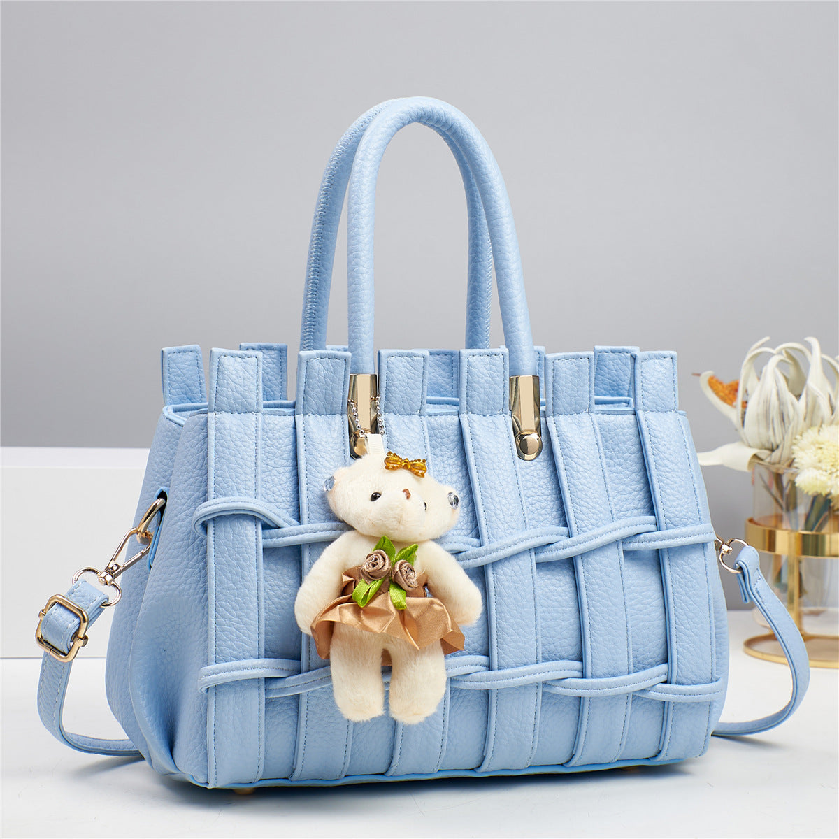 Sac tressé élégant pour femme – Confort, style et protection au quotidien