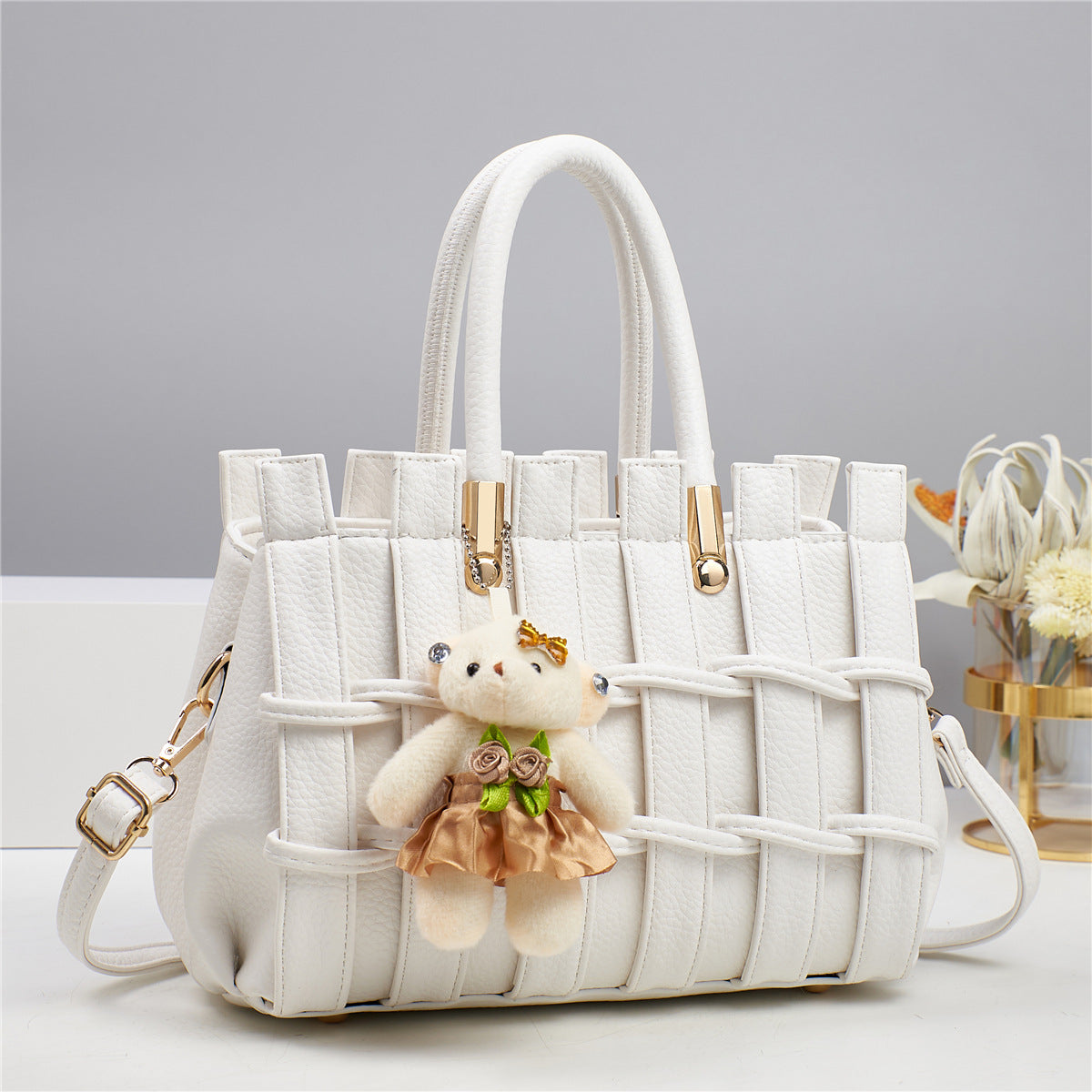 Sac tressé élégant pour femme – Confort, style et protection au quotidien