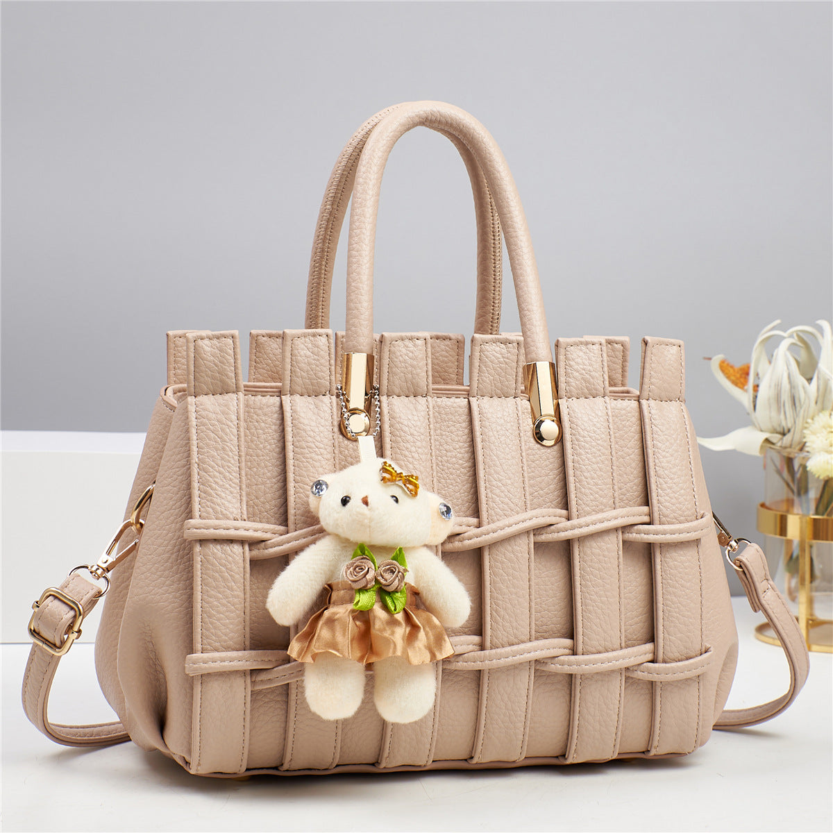 Sac tressé élégant pour femme – Confort, style et protection au quotidien