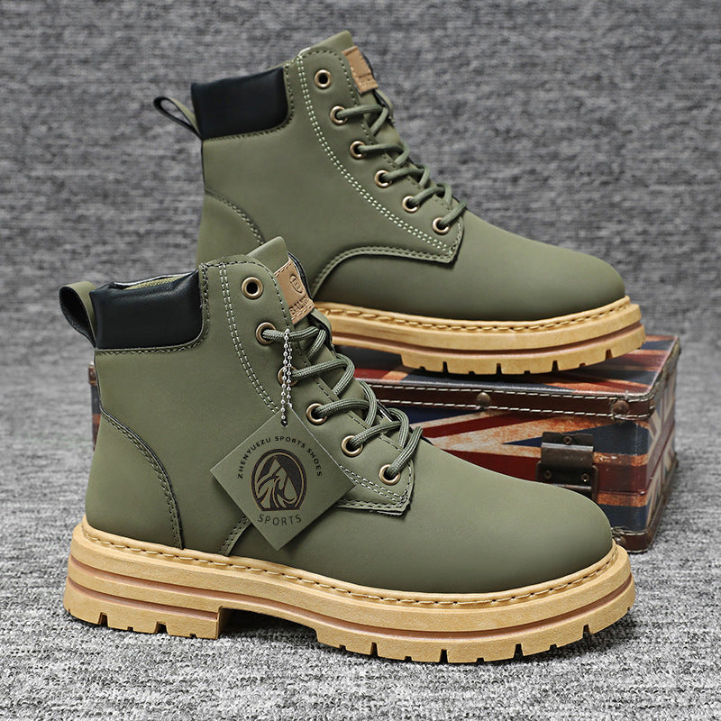 Bottes Martin haute rétro
