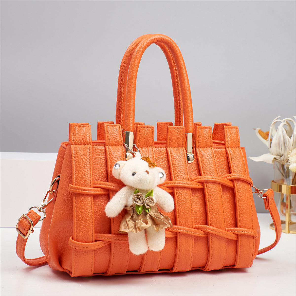 Sac tressé élégant pour femme – Confort, style et protection au quotidien