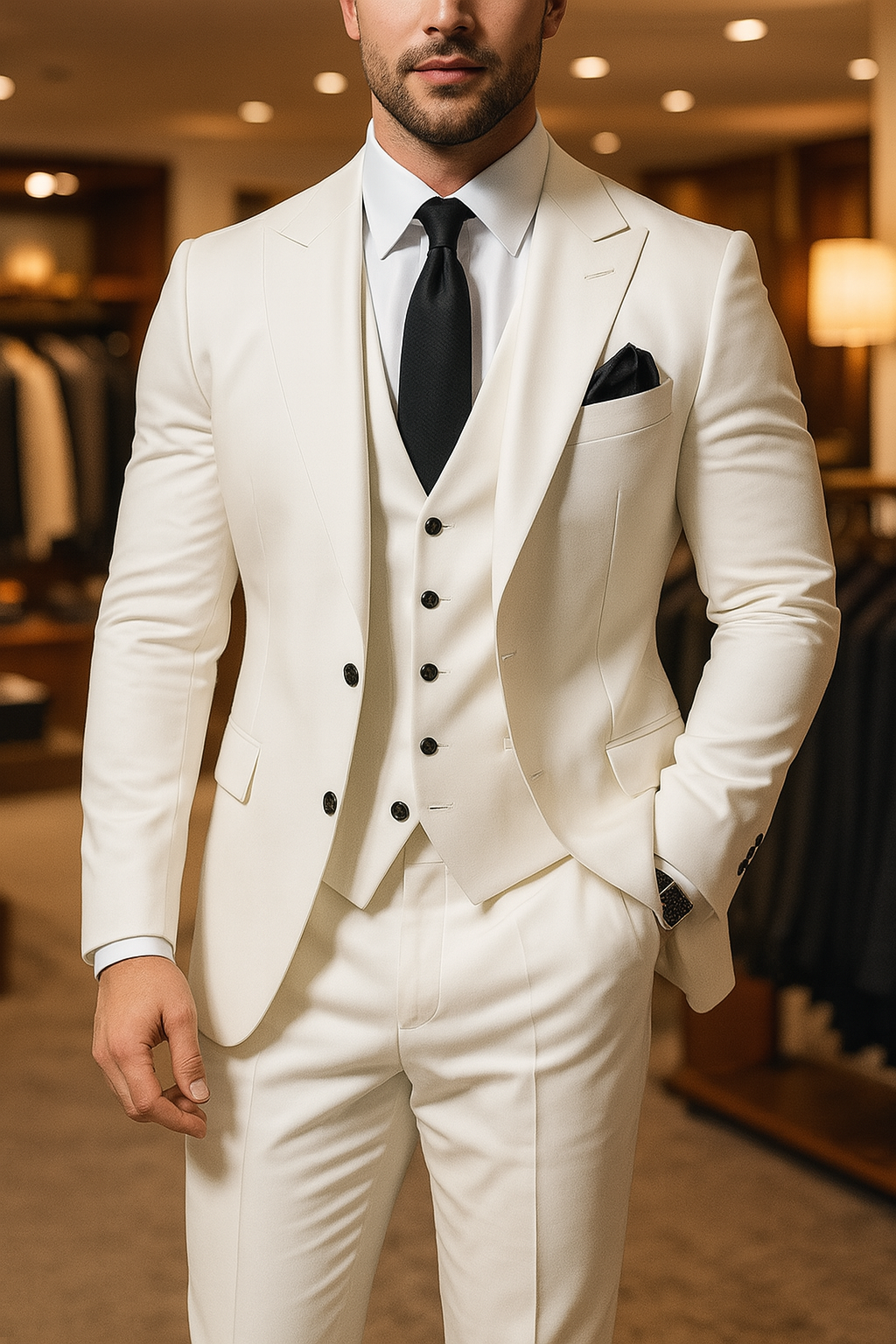 Tenue masculine chic 3 pièces