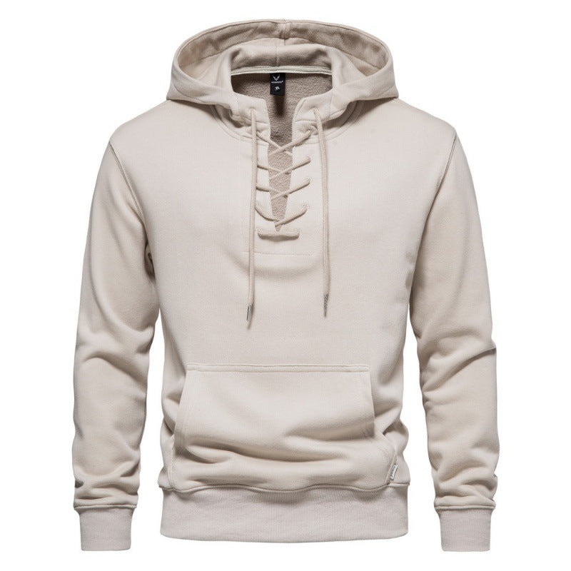 Sweatshirt à lacets pour homme