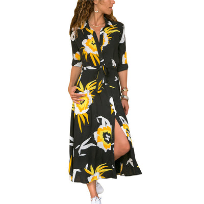 Robe Vintage en Mousseline de Soie