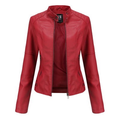 Vestes En Cuir Européen Et Américain pour Femmes