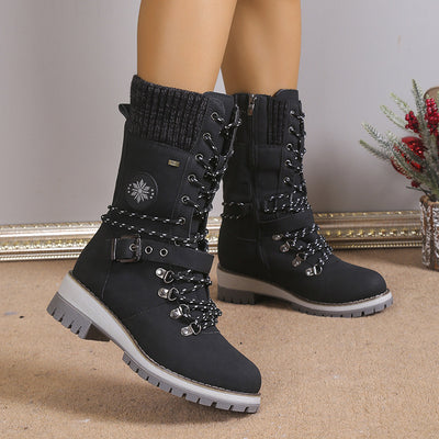 Bottes fourrées haute tige pour hiver extrême – chaleur et confort garantis