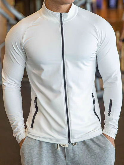 Veste de sport et de fitness pour hommes, personnalité de la mode