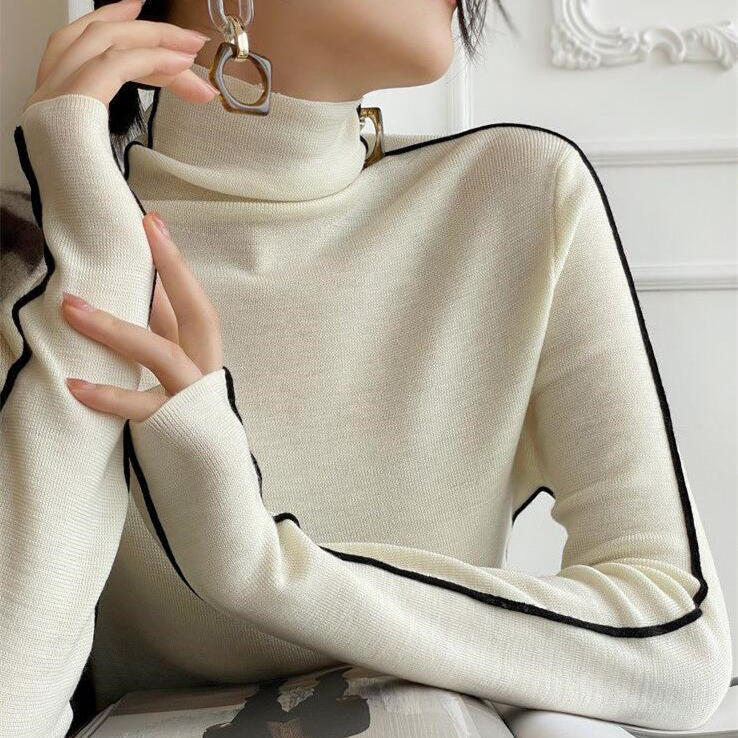 Pull Rembourré Femme Coupe slim