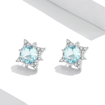 Boucles d'oreilles étoile brillante
