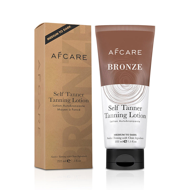 Lotion de bronzage