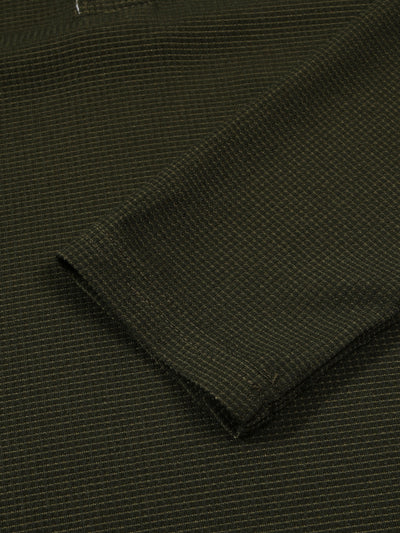 Polo Homme Double-couche manches longues