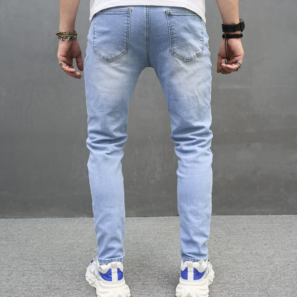 Jeans skinny en coton extensible