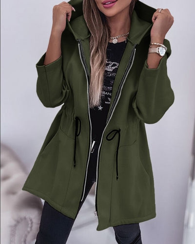 Mode Casual pour l'automne/hiver manteau à capuche