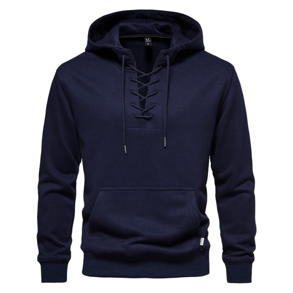 Sweatshirt à lacets pour homme