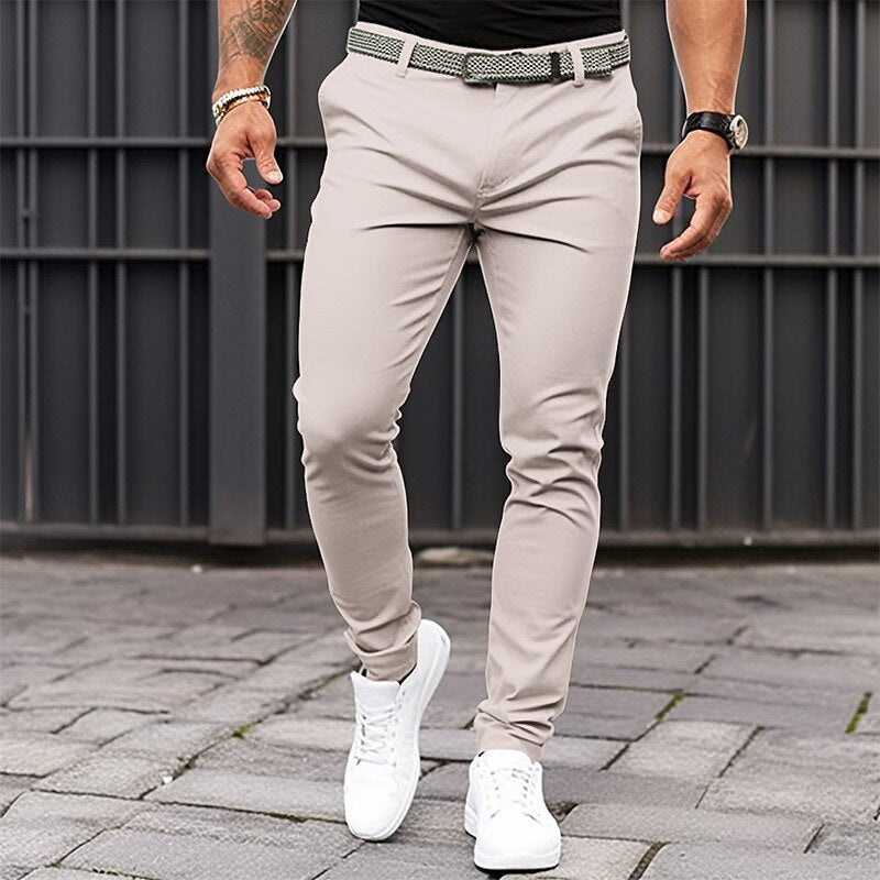 Pantalons slim décontractés