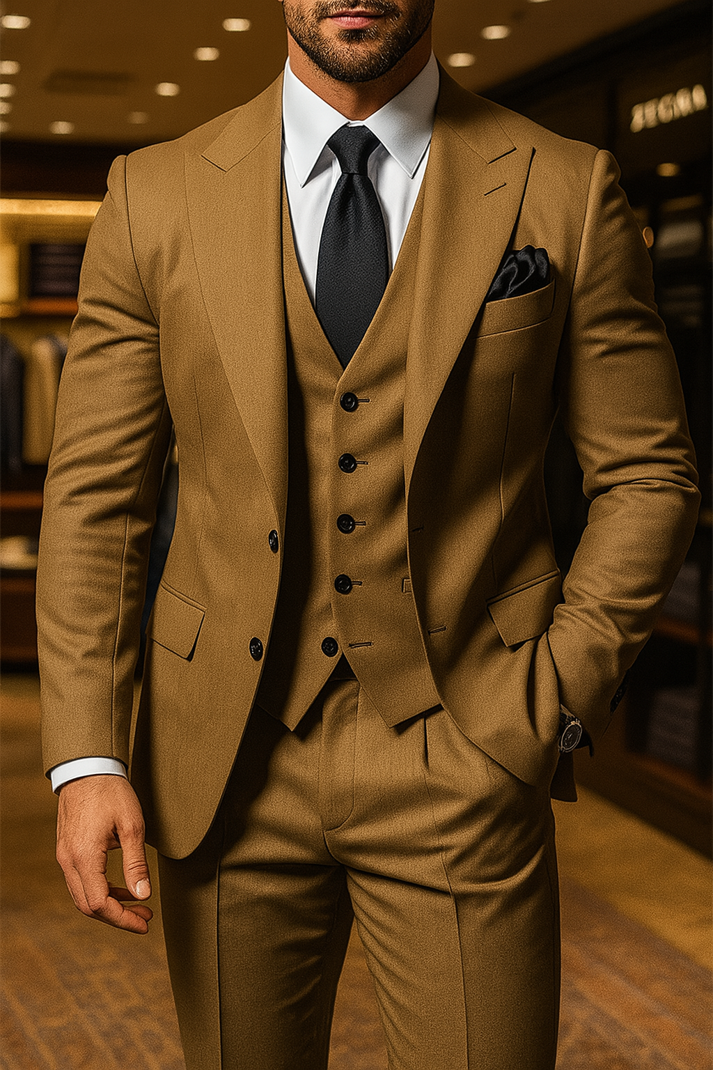 Tenue masculine chic 3 pièces