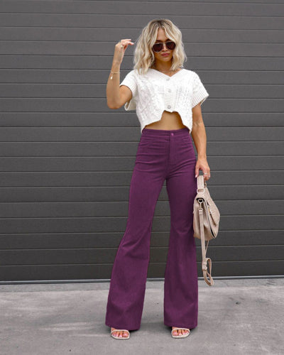 Pantalon Femme Tendance – Coupe Chic et Élégante