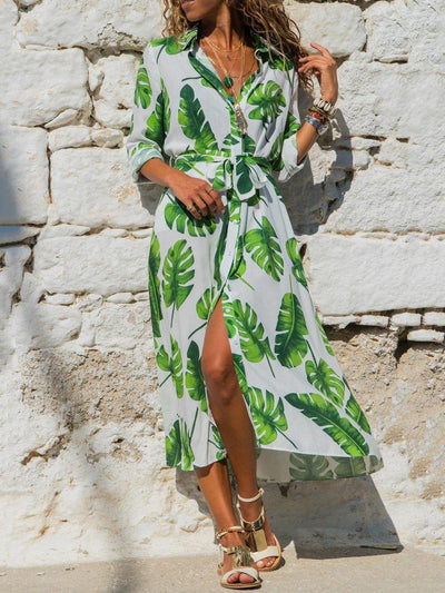 Robe Vintage en Mousseline de Soie
