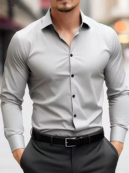 Chemise homme slim, style business, élégante et tendance.