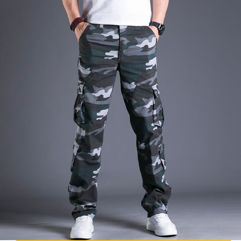 Pantalon camouflage extérieur droit