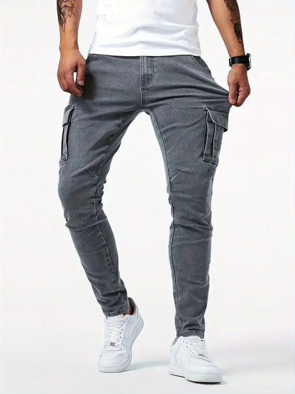 Pantalons Multi-poche Casual