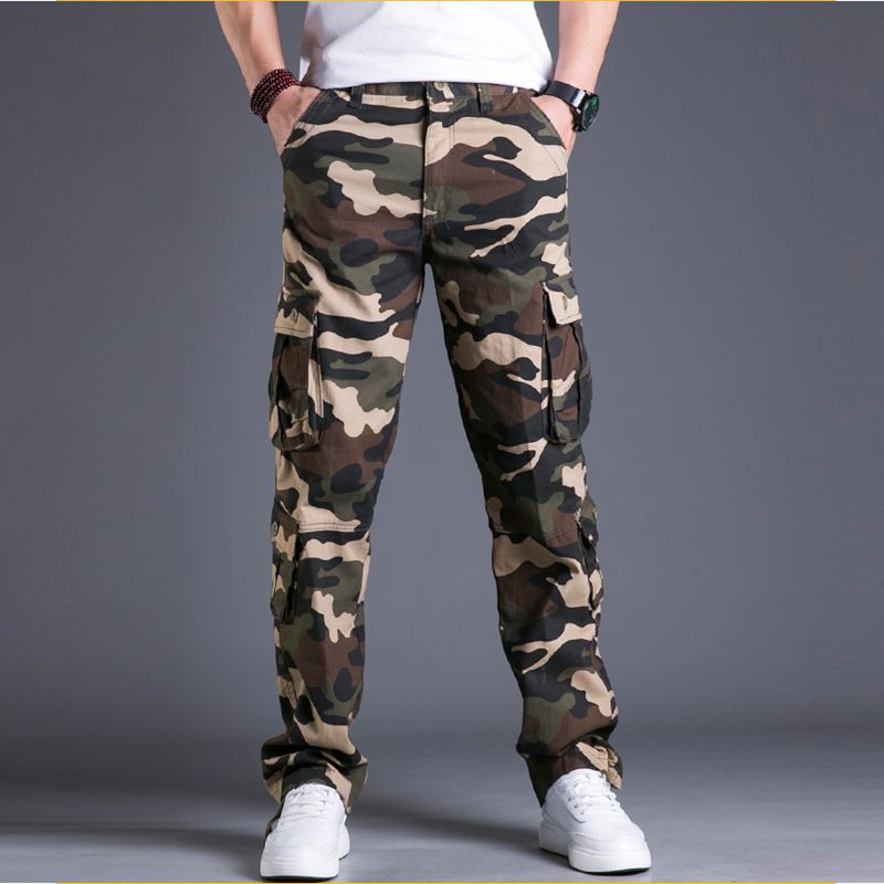 Pantalon camouflage extérieur droit