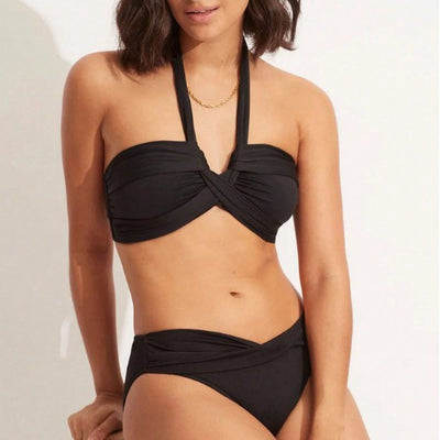 Maillot de bain noir femme, style « Hot Girl », finition premium