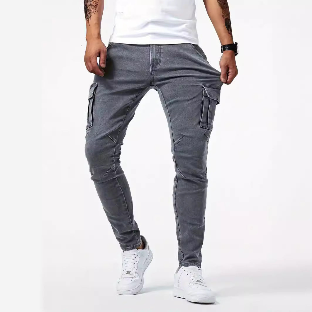 Pantalons Multi-poche Casual