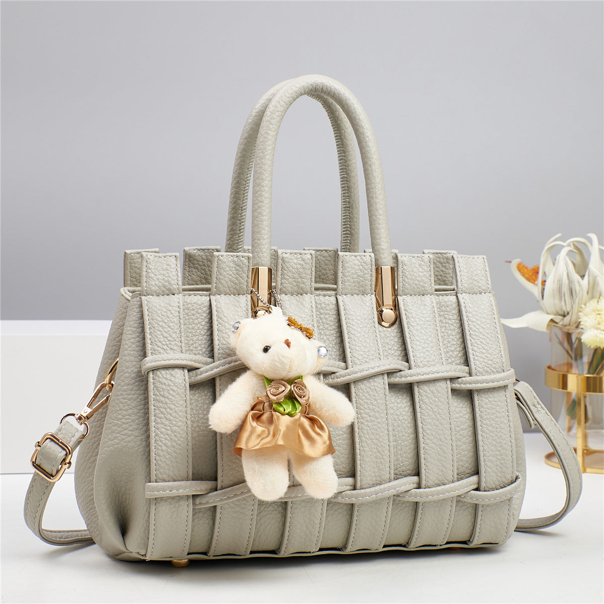 Sac tressé élégant pour femme – Confort, style et protection au quotidien