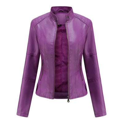 Vestes En Cuir Européen Et Américain pour Femmes
