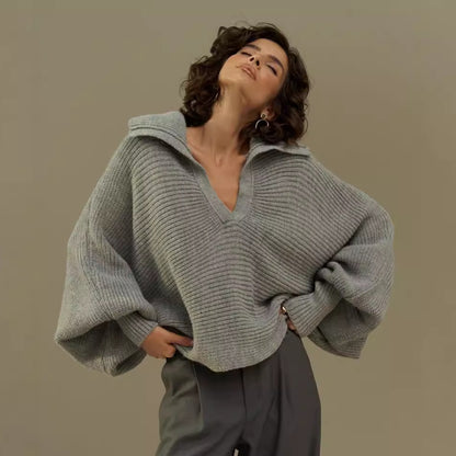 Pull tricoté à la mode pour femmes