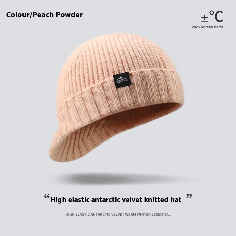 Chapeau tricoté chaud et coupe-vent, parfait pour l’automne et l’hiver