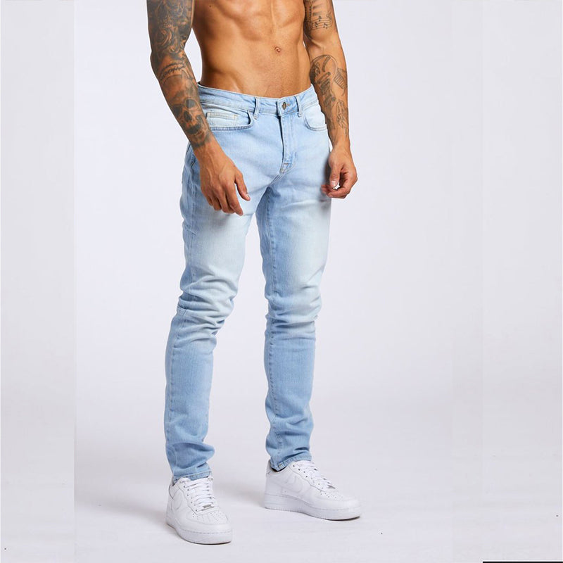 Jeans taille haute décontractés