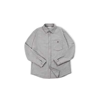 Chemise à manches longues 100% coton