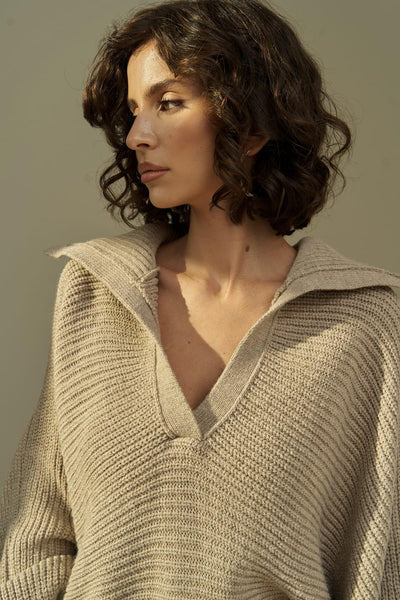 Pull tricoté à la mode pour femmes