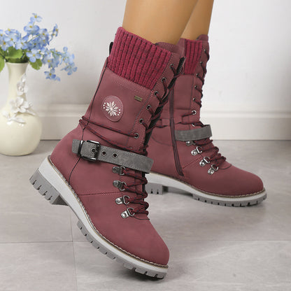 Bottes fourrées haute tige pour hiver extrême – chaleur et confort garantis
