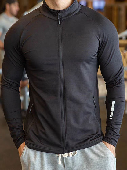 Veste de sport et de fitness pour hommes, personnalité de la mode