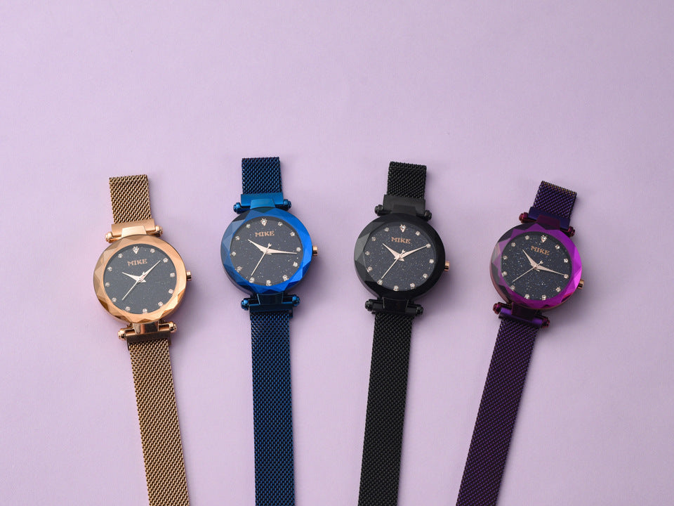 Montre à quartz imperméable à l'eau de mode Milan pour femme