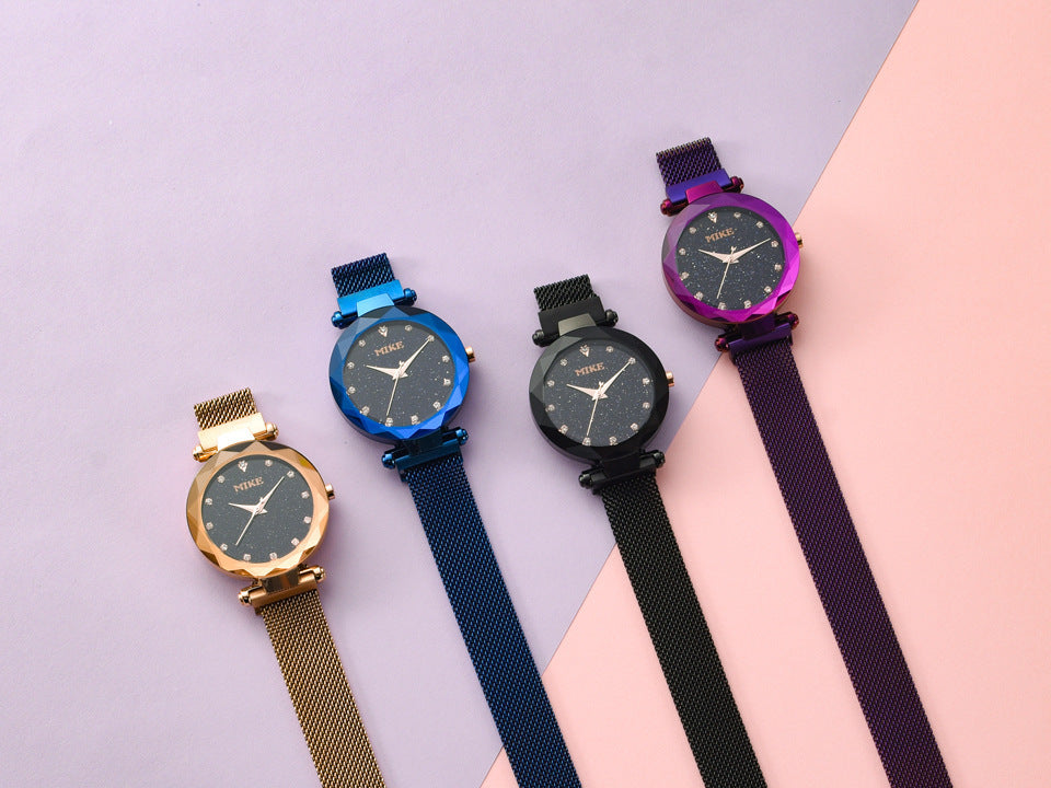 Montre à quartz imperméable à l'eau de mode Milan pour femme